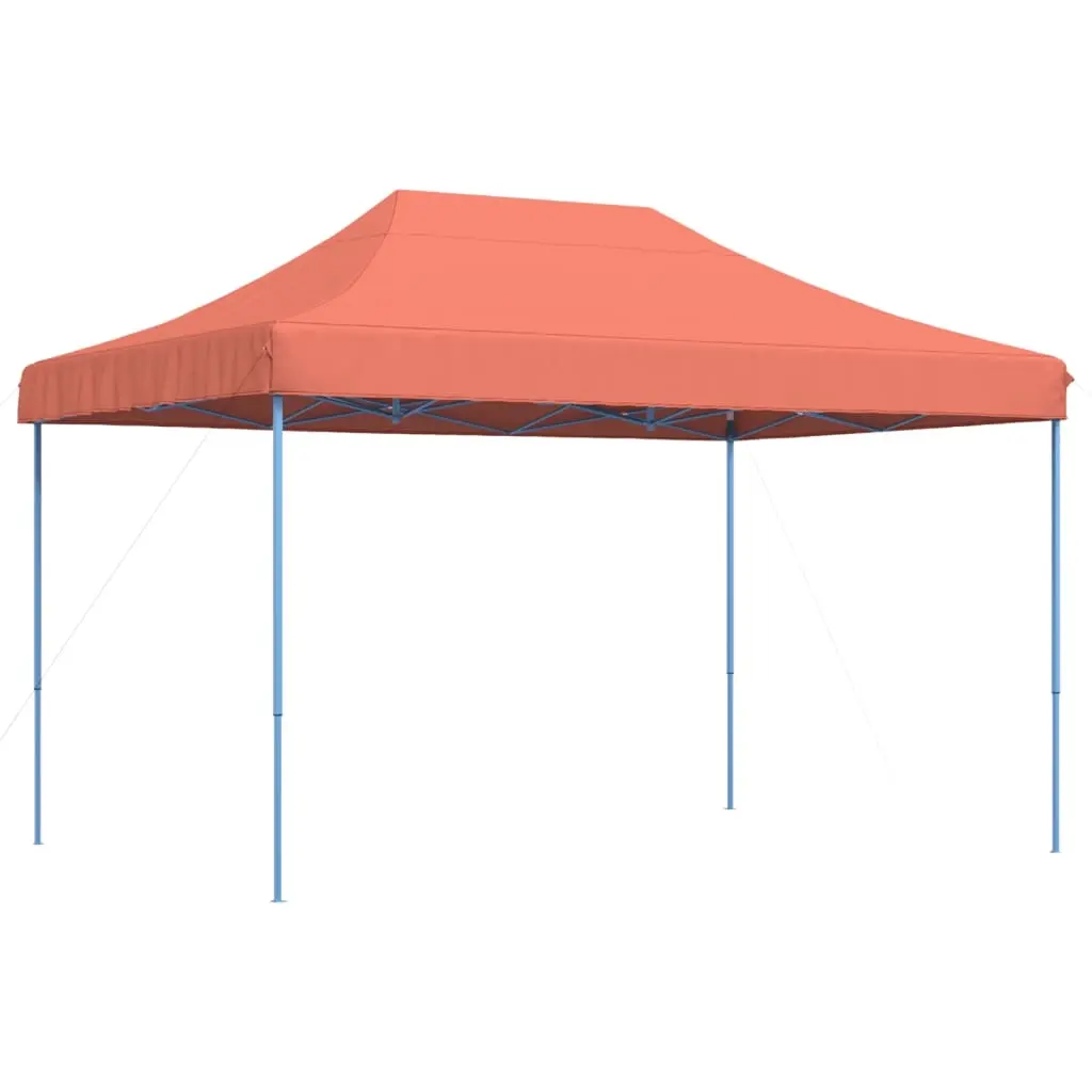 Foldable Party Tent Pop-Up Terracotta 410x279x315 cm 4005013