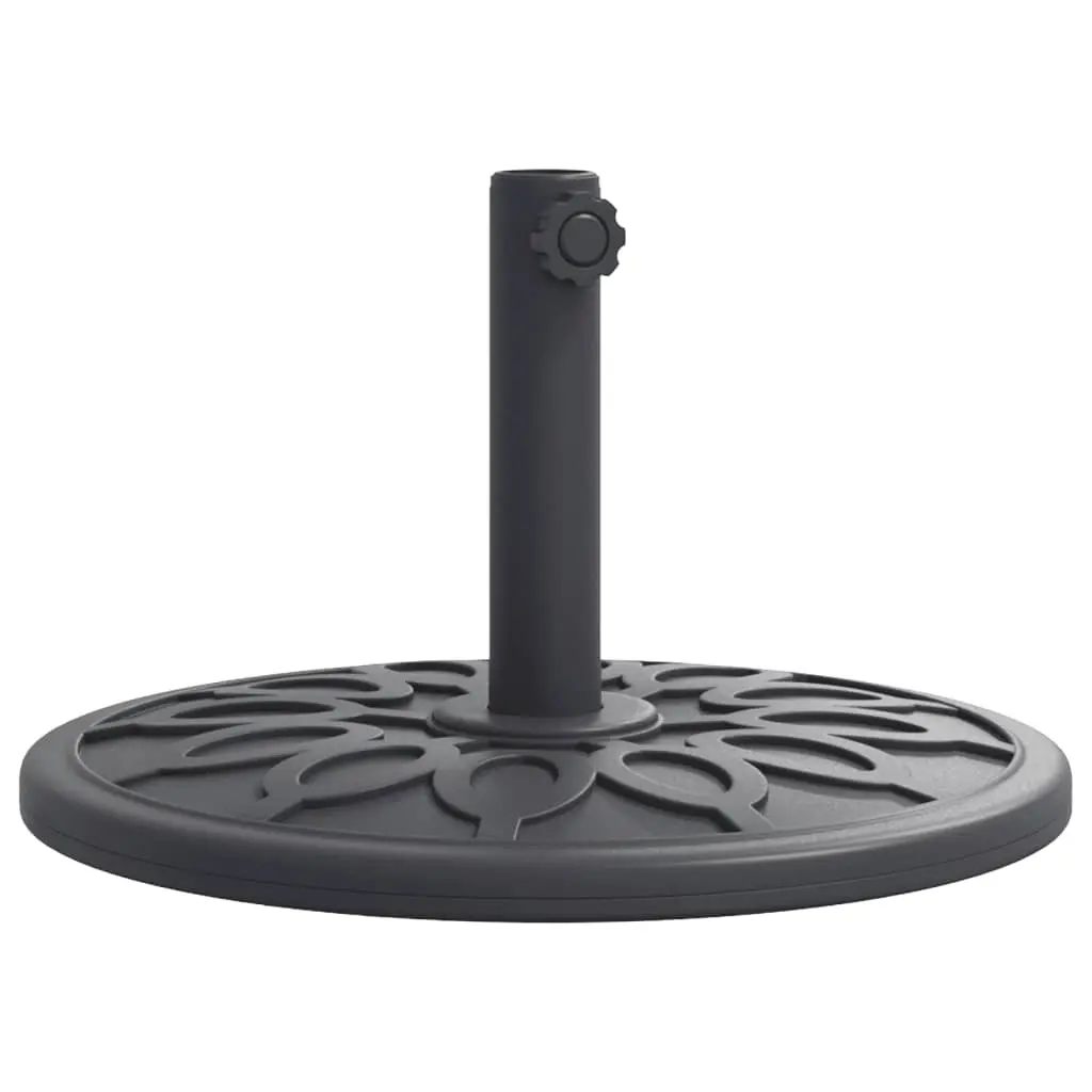 Parasol Base for Ø38 / 48 mm Poles 12 kg Round 4007974 - Home & Garden