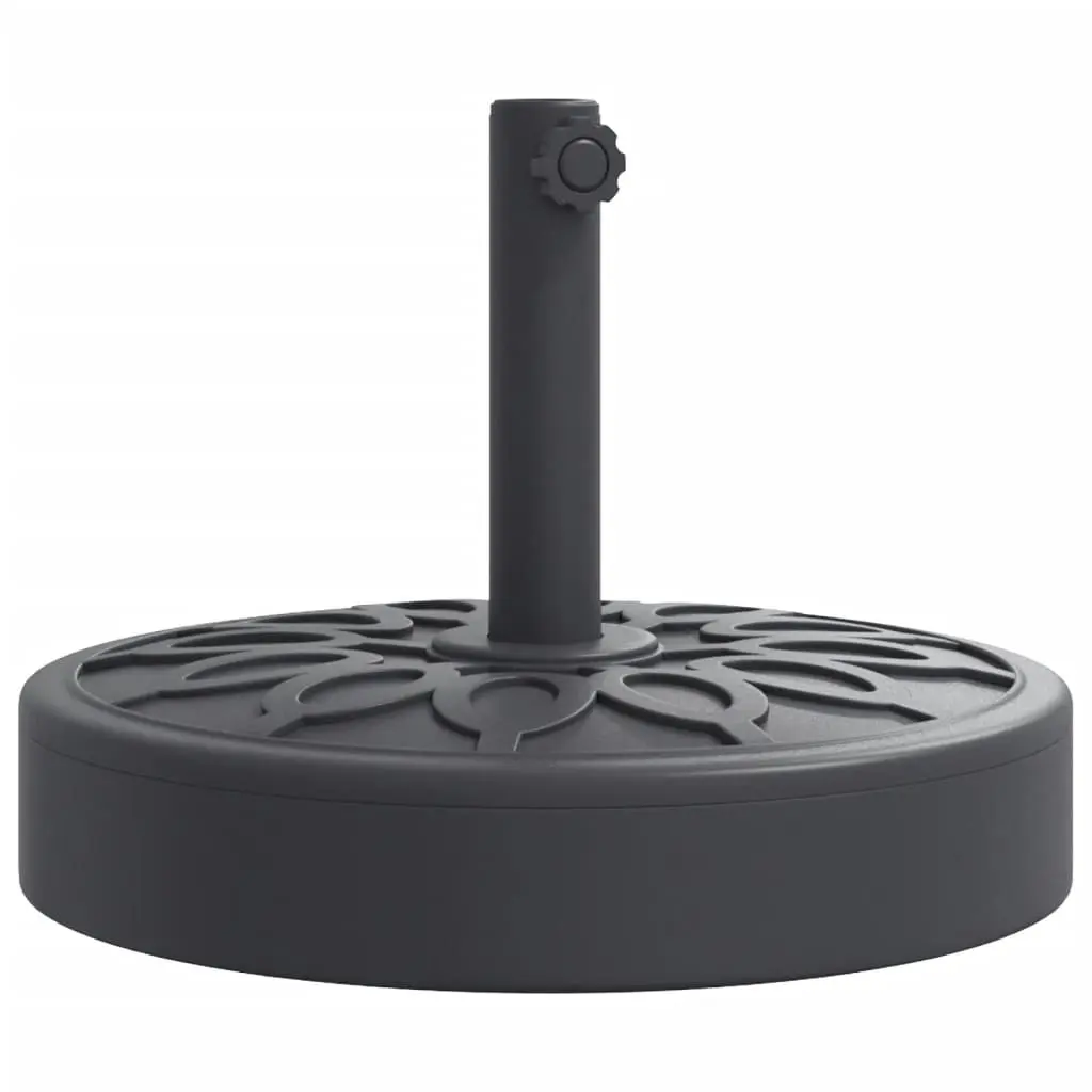 Parasol Base for Ø38 / 48 mm Poles 25 kg Round 4007975 - Home & Garden