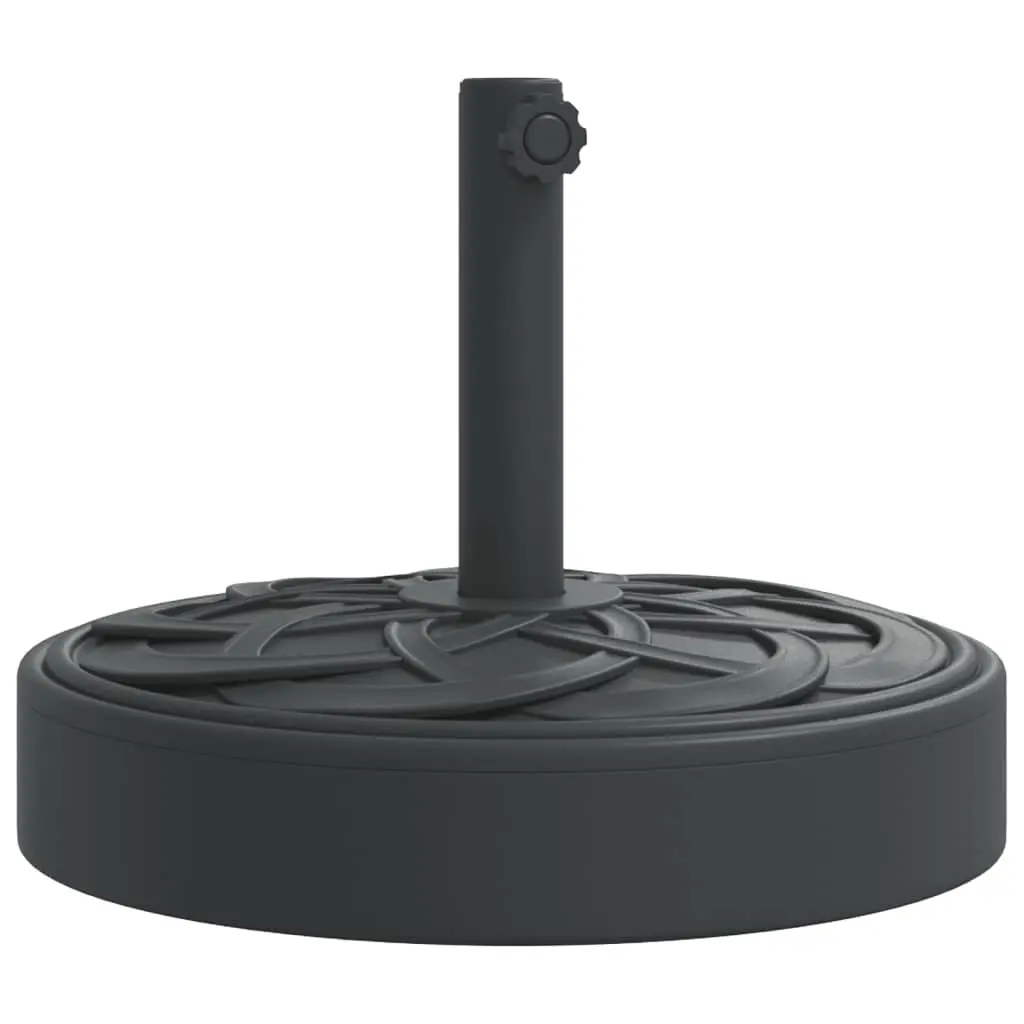 Parasol Base for Ø38 / 48 mm Poles 25 kg Round 4007978 - Home & Garden