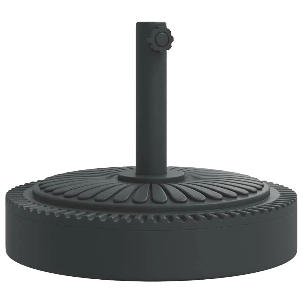 Parasol Base for Ø38 / 48 mm Poles 25 kg Round 4007981 - Home & Garden