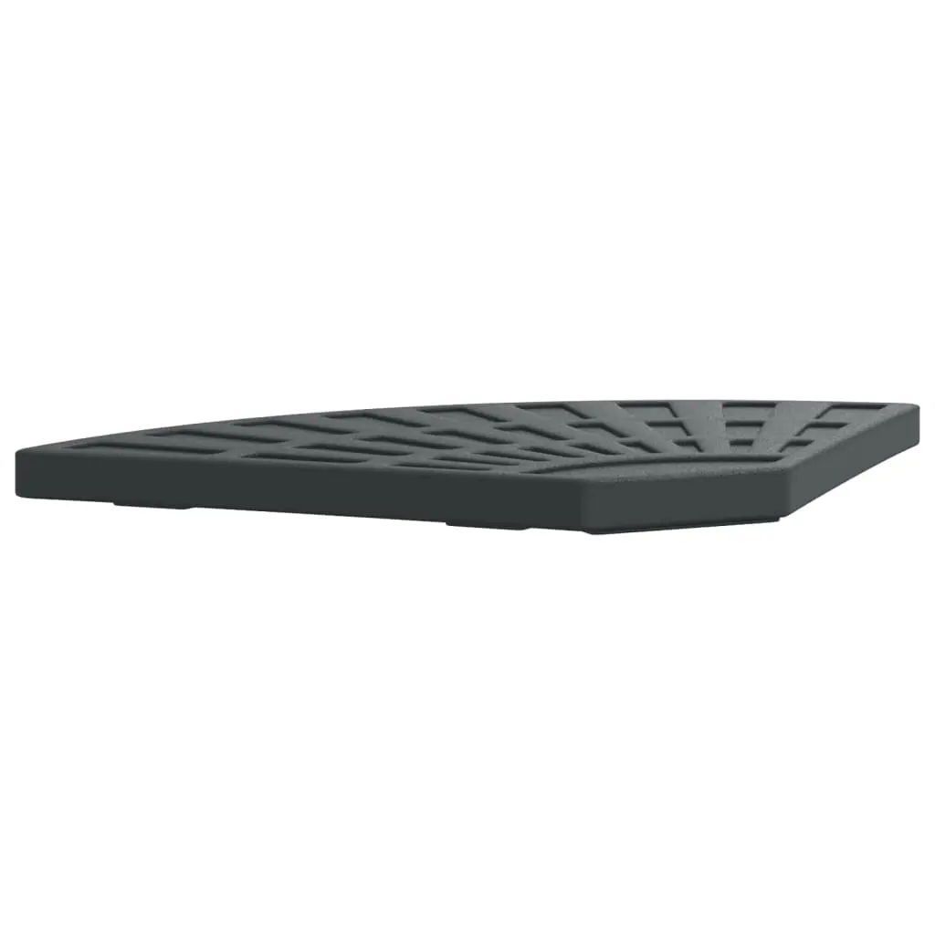 Parasol Base Weight with Handle for Cross Stand Parasols 14 kg 4007988 - Home & Garden