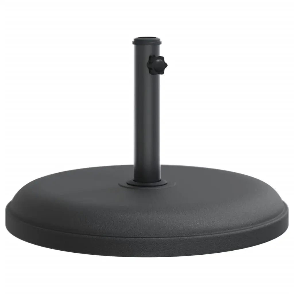 Parasol Base for Ø32/35/38 mm Poles 25 kg Round 368670 - Home & Garden