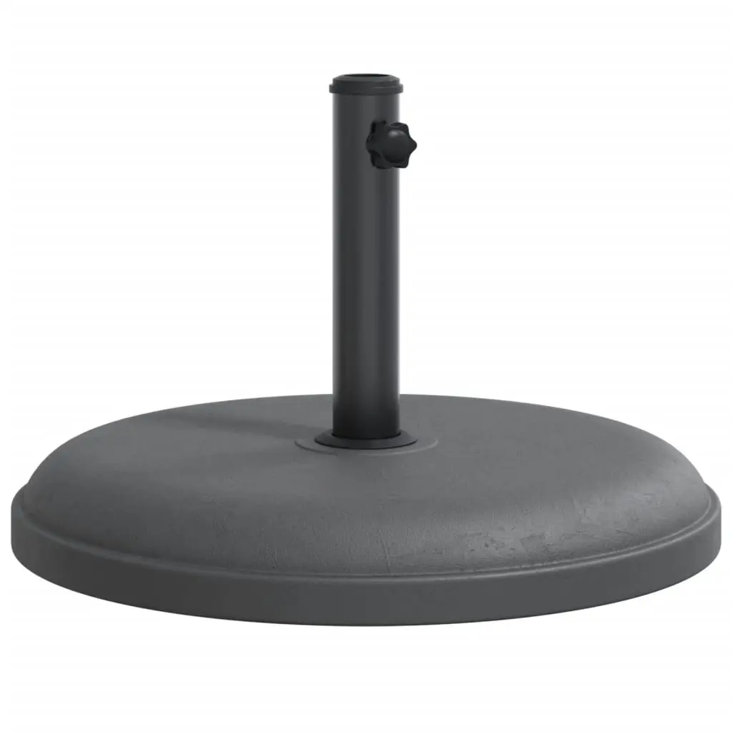 Parasol Base for Ø32/35/38 mm Poles 25 kg Round 368671 - Home & Garden