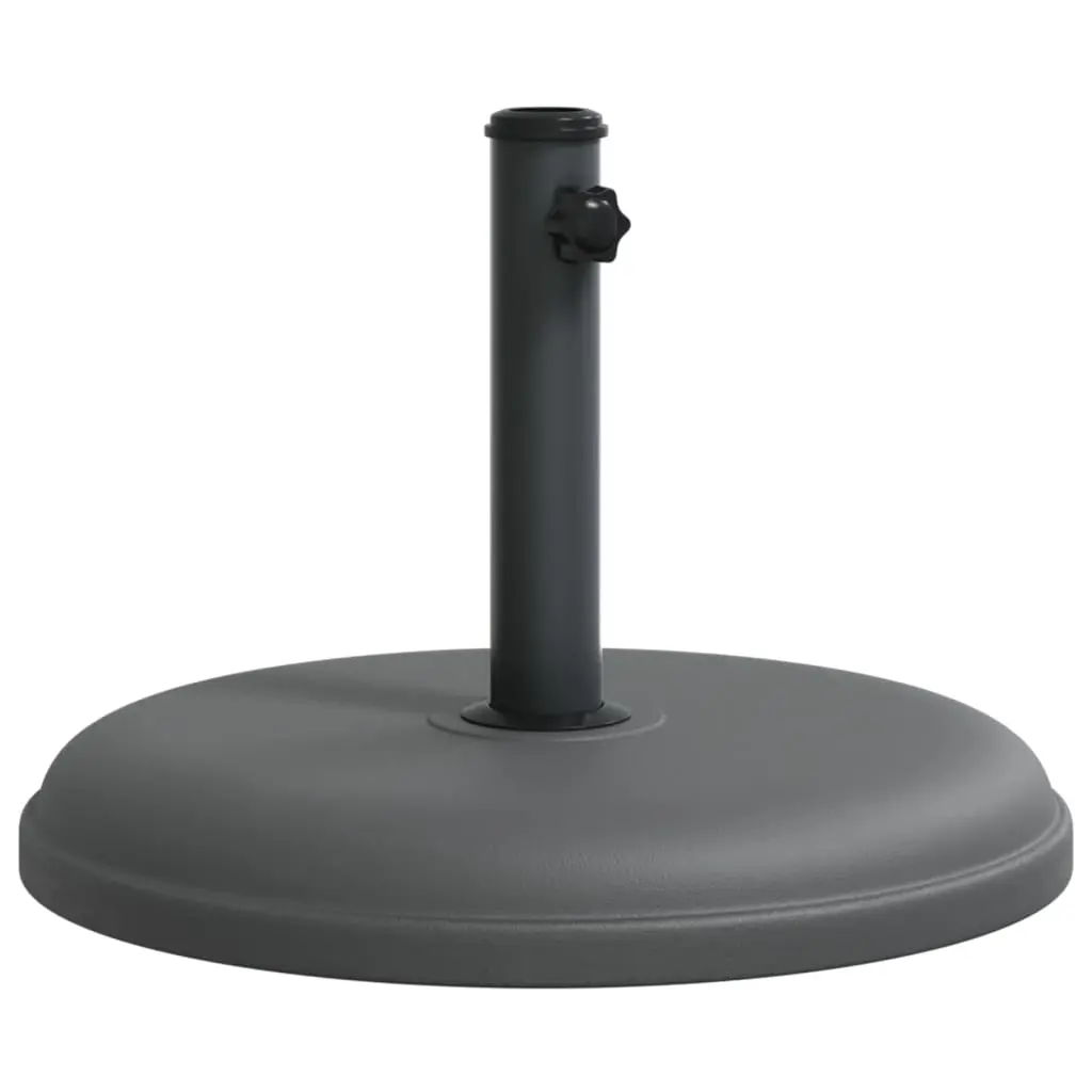 Parasol Base for Ø32/35/38 mm Poles 15 kg Round 368673 - Home & Garden