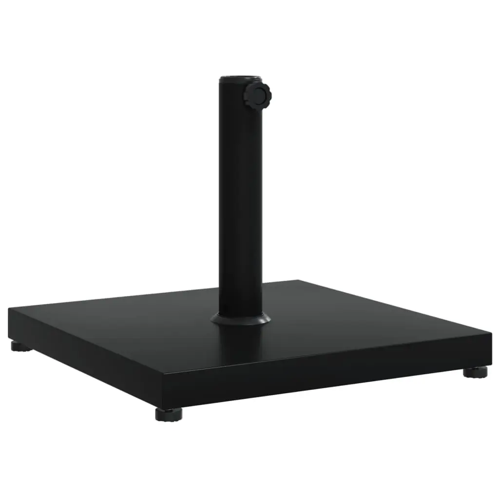 Parasol Base for Ø32/38/48 mm Poles 18 kg Square 368677 - Home & Garden