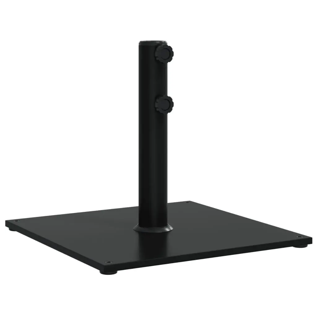 Parasol Base for Ø32/38/48 mm Poles 17 kg Square 368678 - Home & Garden