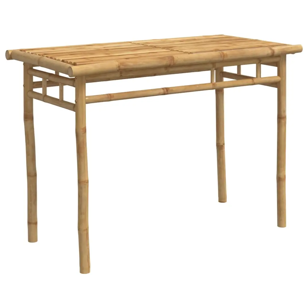 Garden Dining Table 110x55x75 cm Bamboo 368031 - Furniture