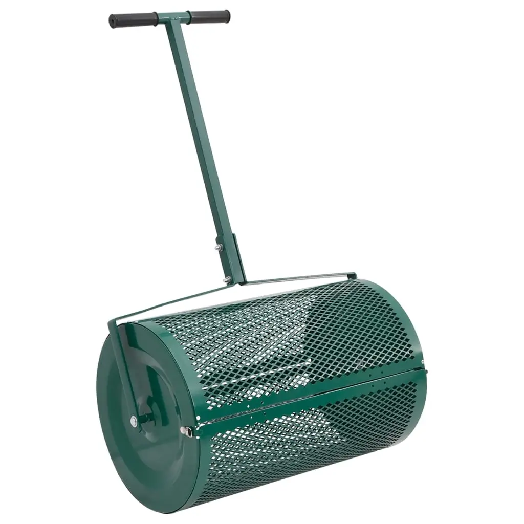 Compost Spreader 75L Green Ø40x60 cm Steel 4009271 - Home & Garden