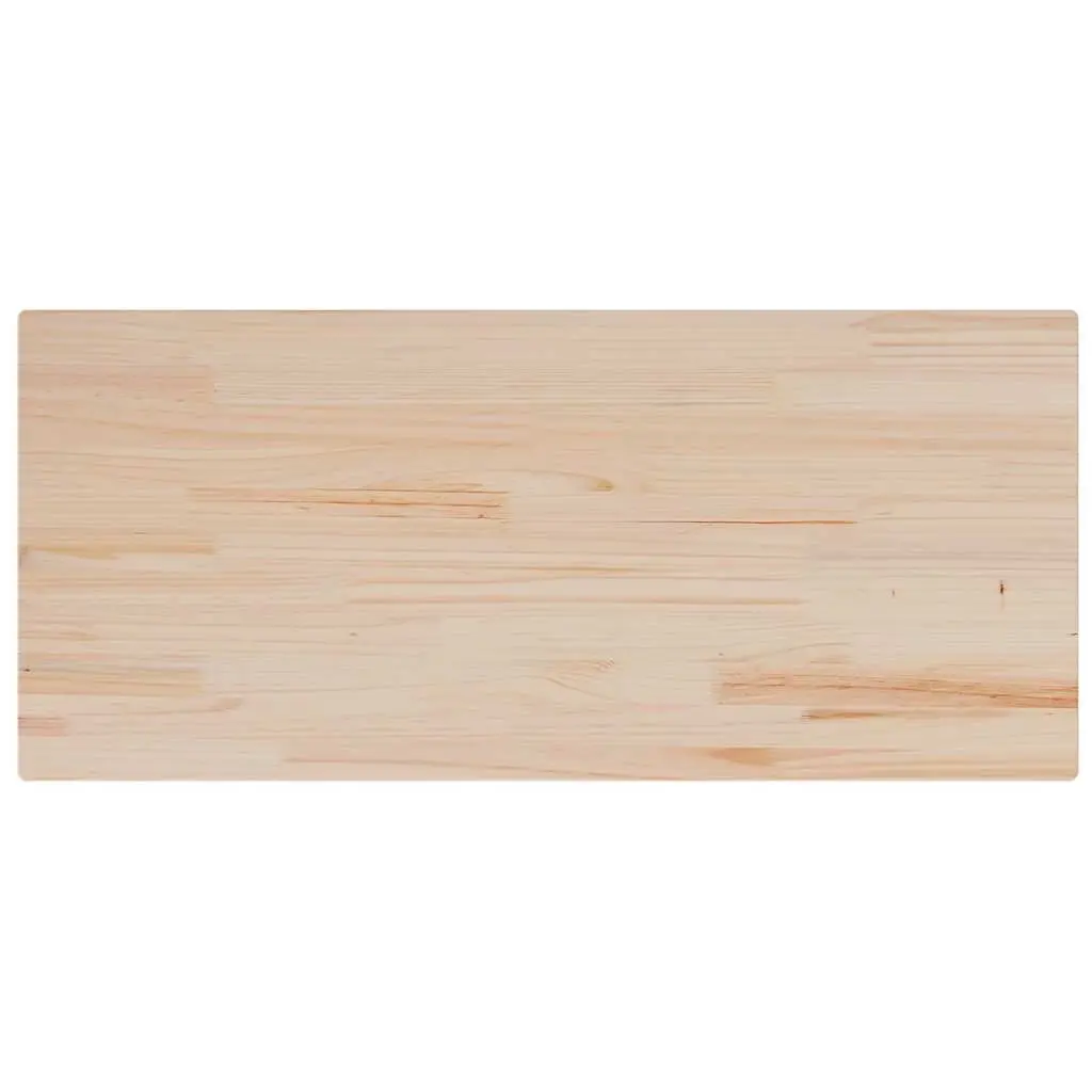 Table Top 90x40x1.7 cm Rectangular Solid Wood Pine 847415 - Furniture