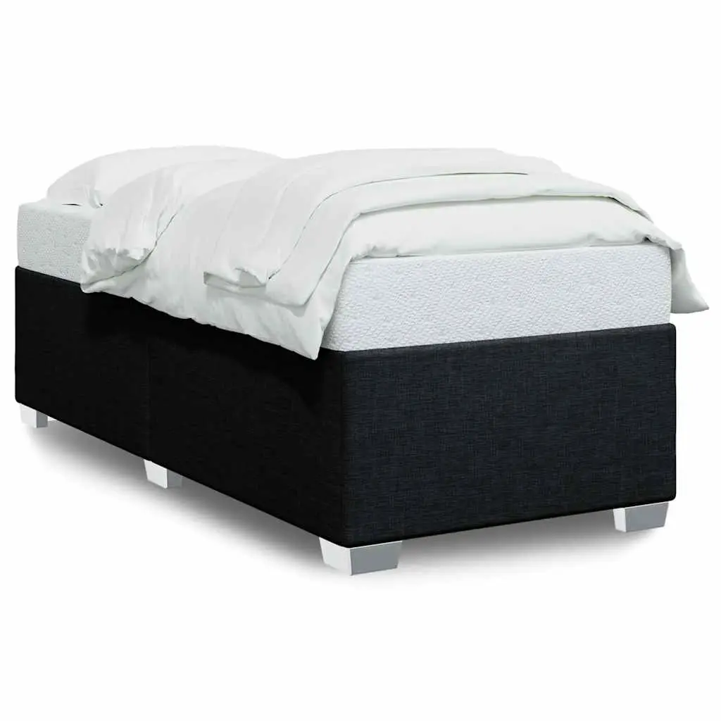 Bed Frame without Mattress Black King Single Fabric 3284527 - Furniture
