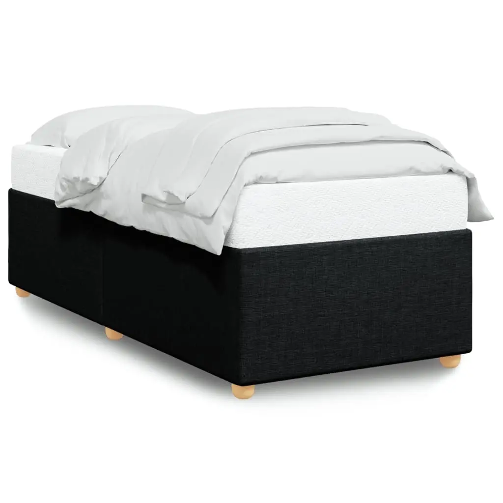 Bed Frame without Mattress Black King Single Fabric 3284785 - Furniture