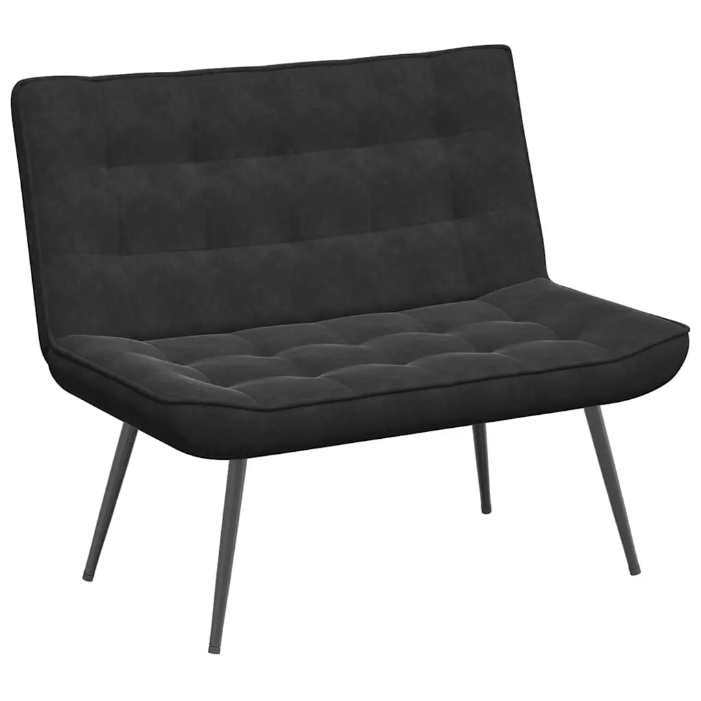Bench Black 110x74x84 cm Velvet 4012342 - Furniture