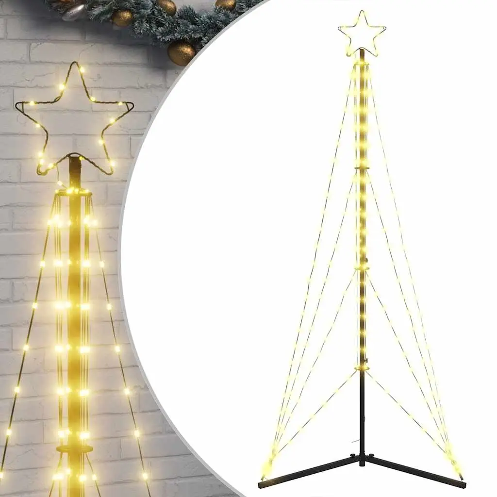 LED Christmas Tree 363 LEDs Warm White 182 cm 4016408 - Home & Garden