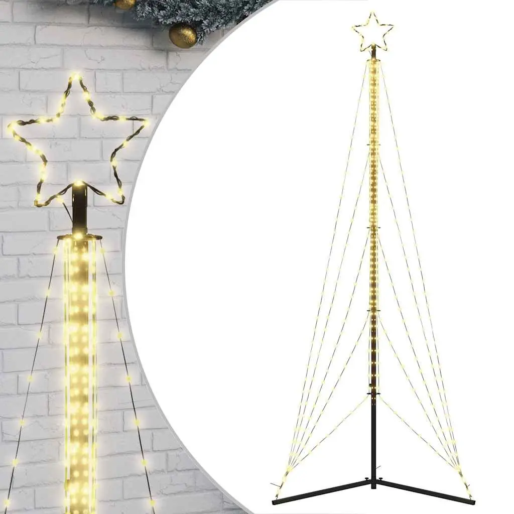 LED Christmas Tree 525 LEDs Warm White 302 cm 4016471 - Home & Garden