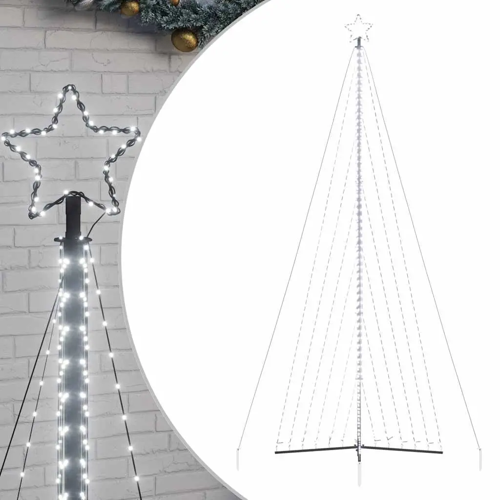 LED Christmas Tree 789 LEDs Cold White 478 cm 4016484 - Home & Garden