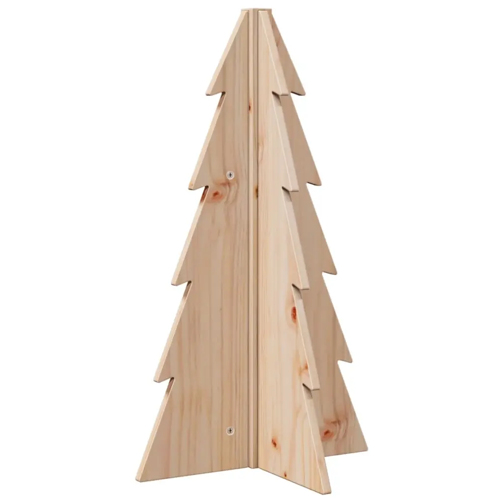 Wooden Christmas Tree for Decoration 69.5 cm Solid Wood Pine 858177 - Home & Garden