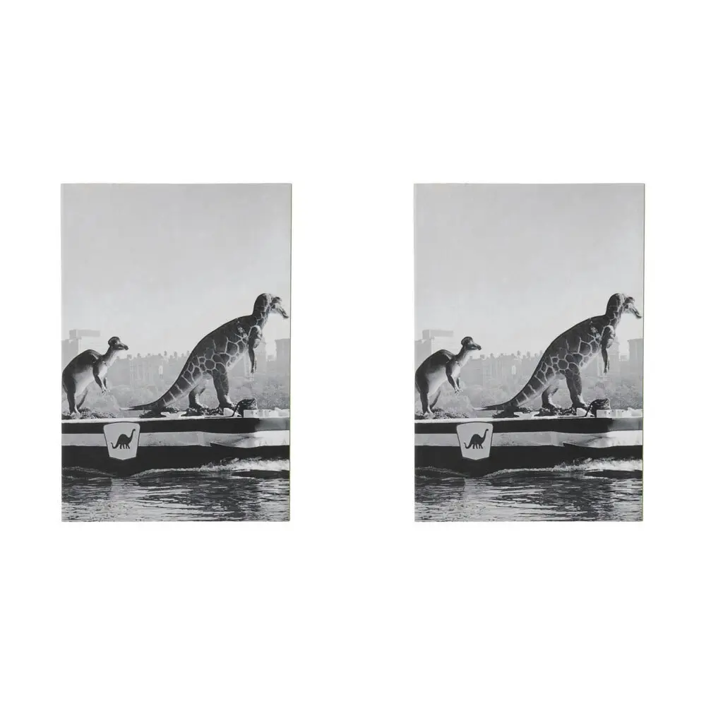 2x Christian Lacroix NYT Layflat Pocket Book Dinosaurs On Hudson Notebook - Office