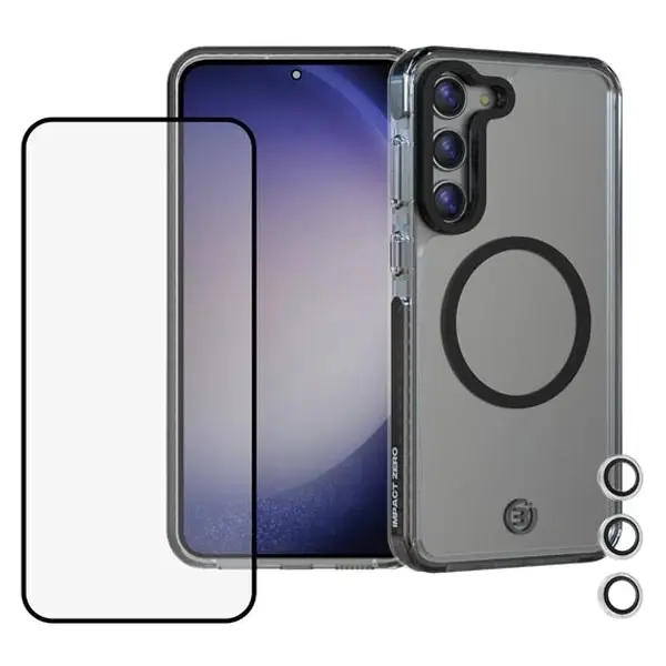 3sixT Impact Zero Premium Case / Screen Protector / Lens Protector (Suits Galaxy S24) - Electronics