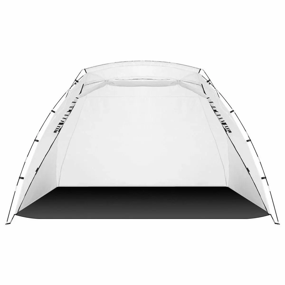 Ausway Spray Paint Tent Shelter Portable Mobile Booth DIY Painting Outdoor Enclosure White 259 x 183 x 168 cm - Hardware