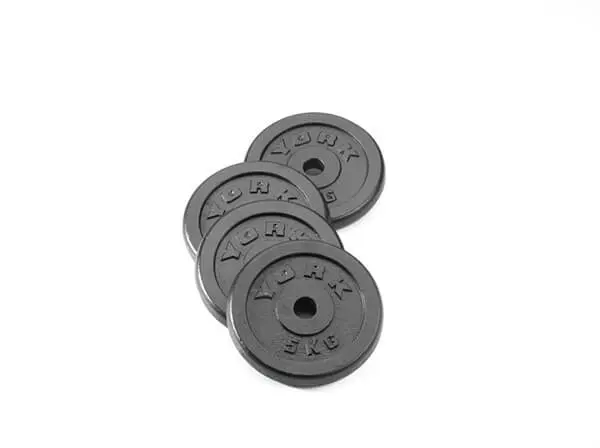 York 5kg Cast Iron Disc - Sports & Outdoor