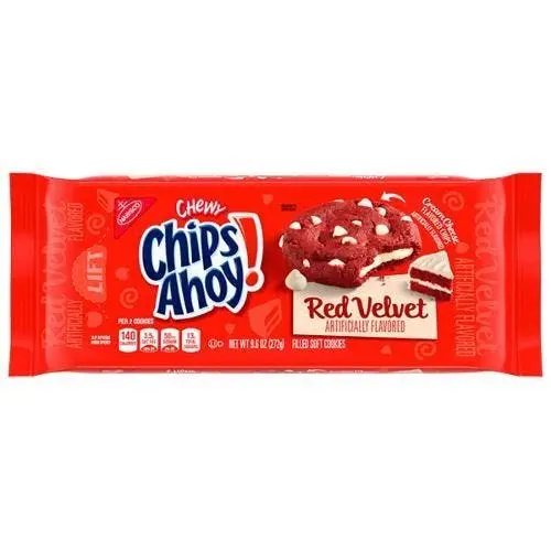 CHIPS AHOY RED VELVET 272G - Groceries