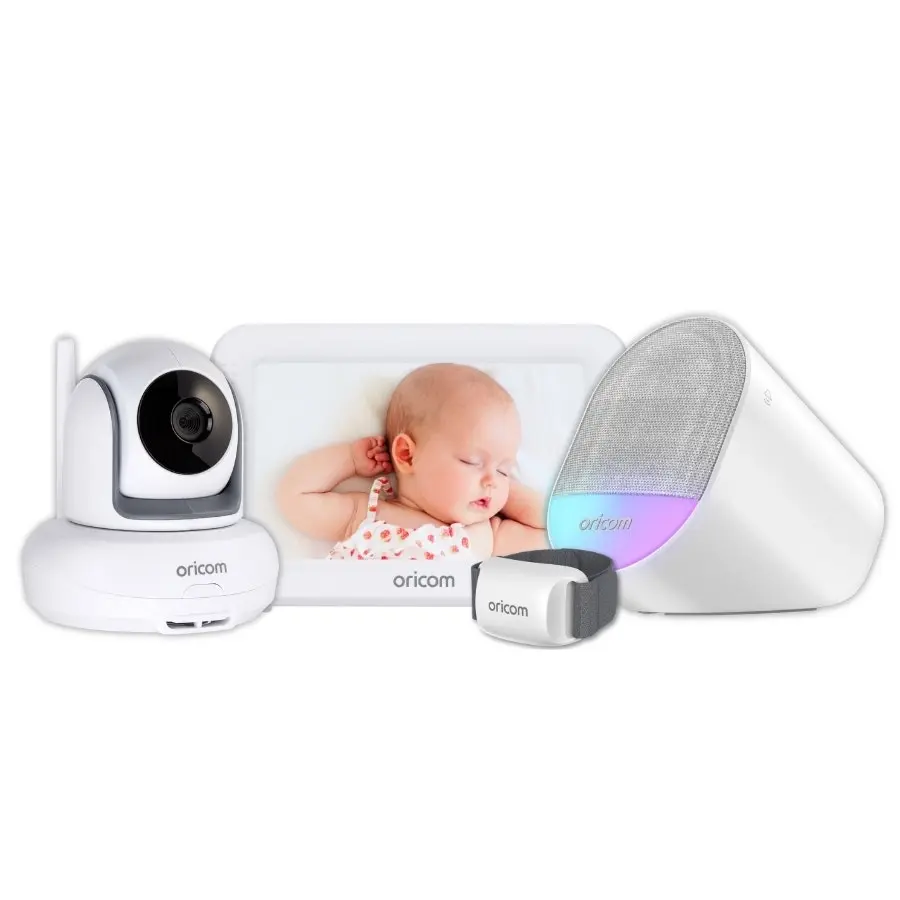 5" Touchscreen Video Baby Monitor + GuardianPlus Sleep Tracker - Electronics