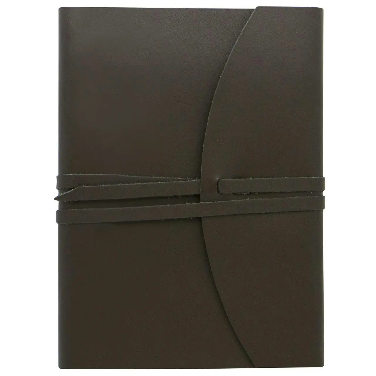 Scripto Premium Stylish A5 Wrap Home Office Meeting Writing Journal Choc