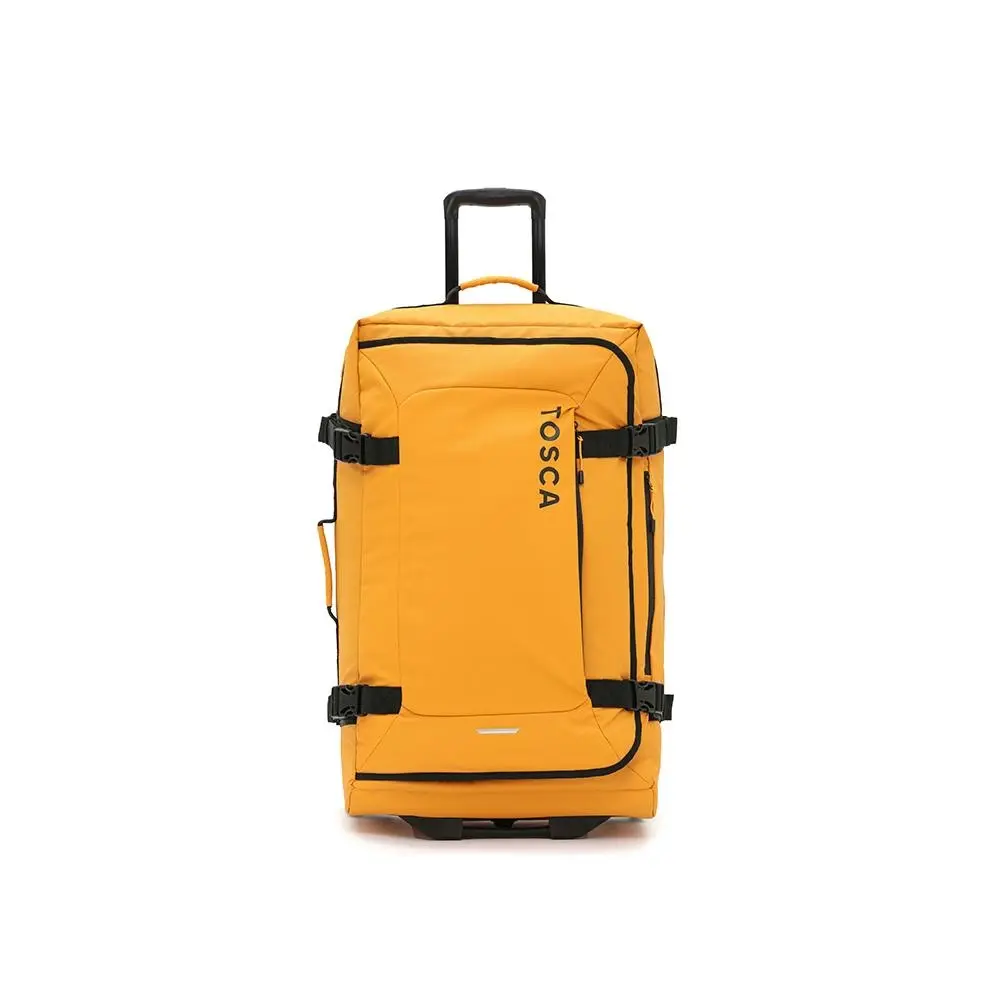 Tosca Delta 28"/71cm HeavyDuty Outdoor Travel Luggage Upright PVC Duffle Yelllow - Fashion
