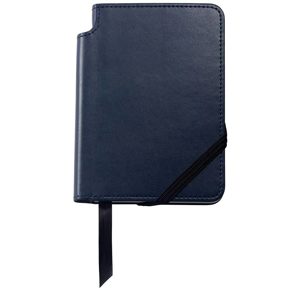 Cross A6 Lined Writing Journal Notebook Stationary w/ Leatherette Cover Navy - Office