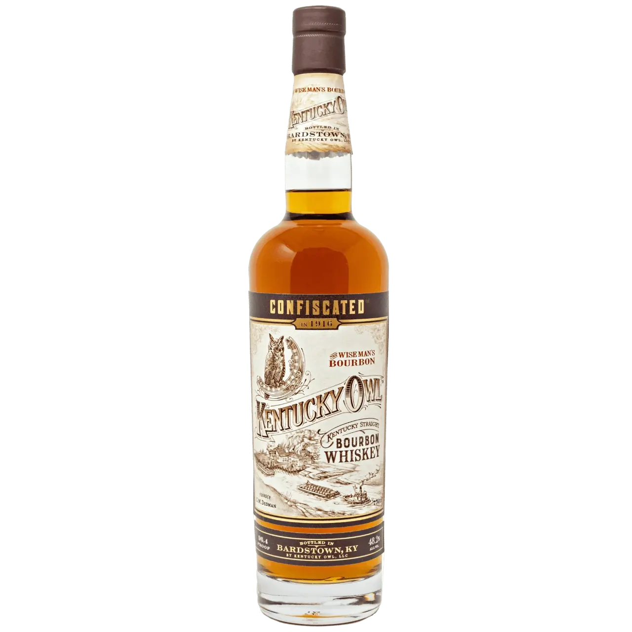 Kentucky Owl Confiscated Bourbon Whiskey 700ml - Alcohol