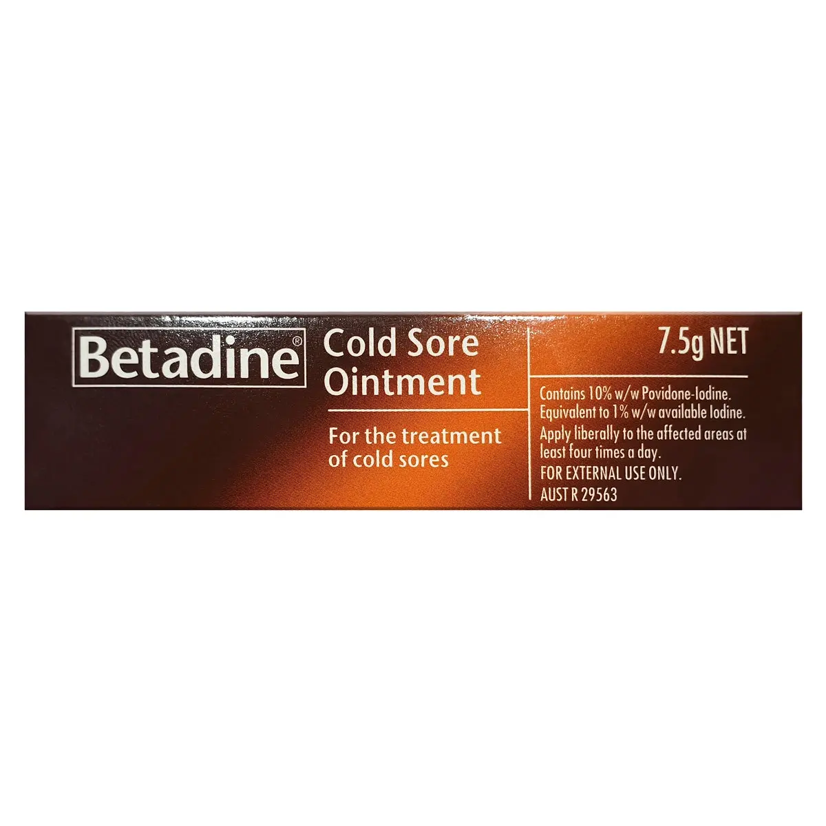 Betadine Cold Sore Ointment 7.5g - Health