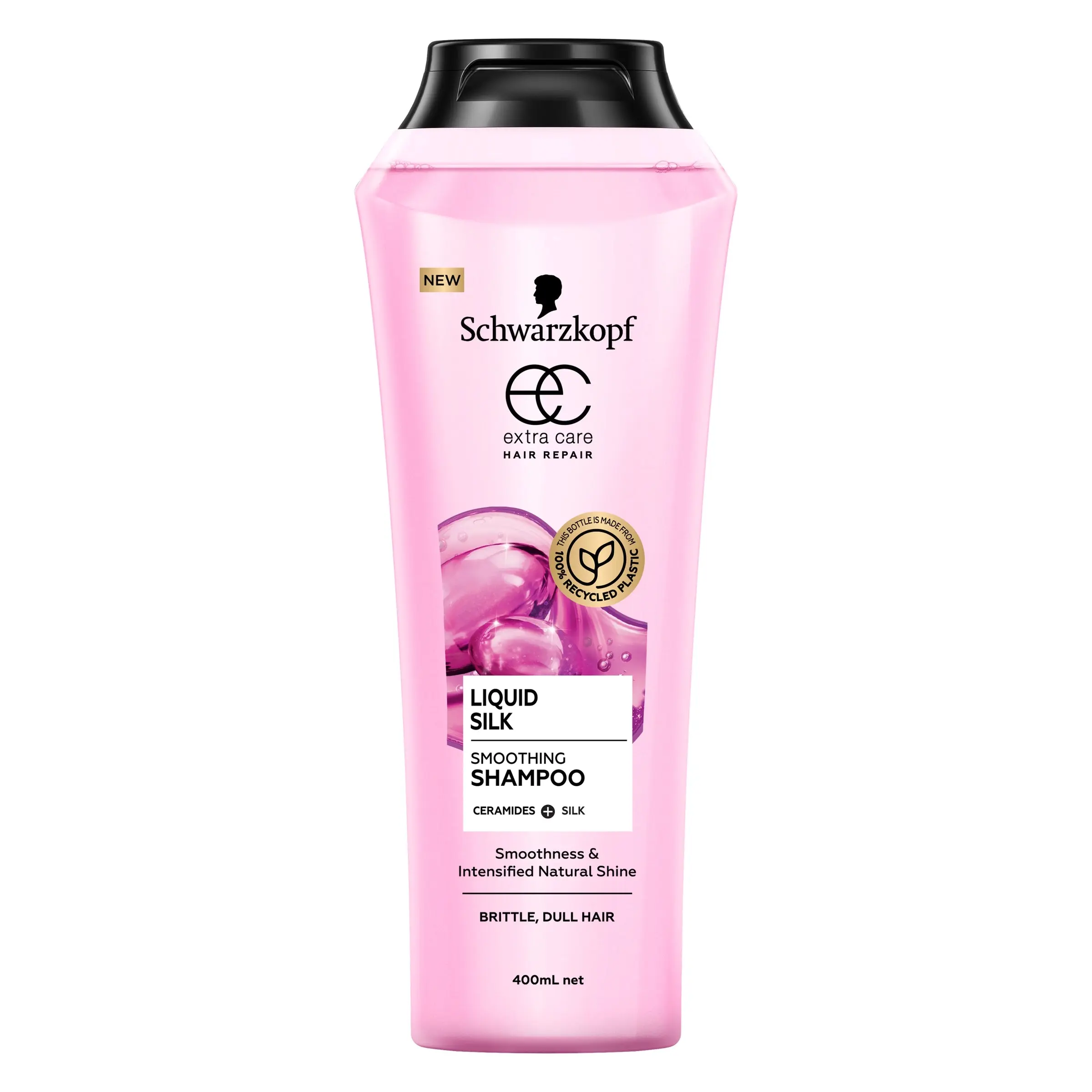 Schwarzkopf Extra Care Shampoo Liquid Silk 400ml - Beauty