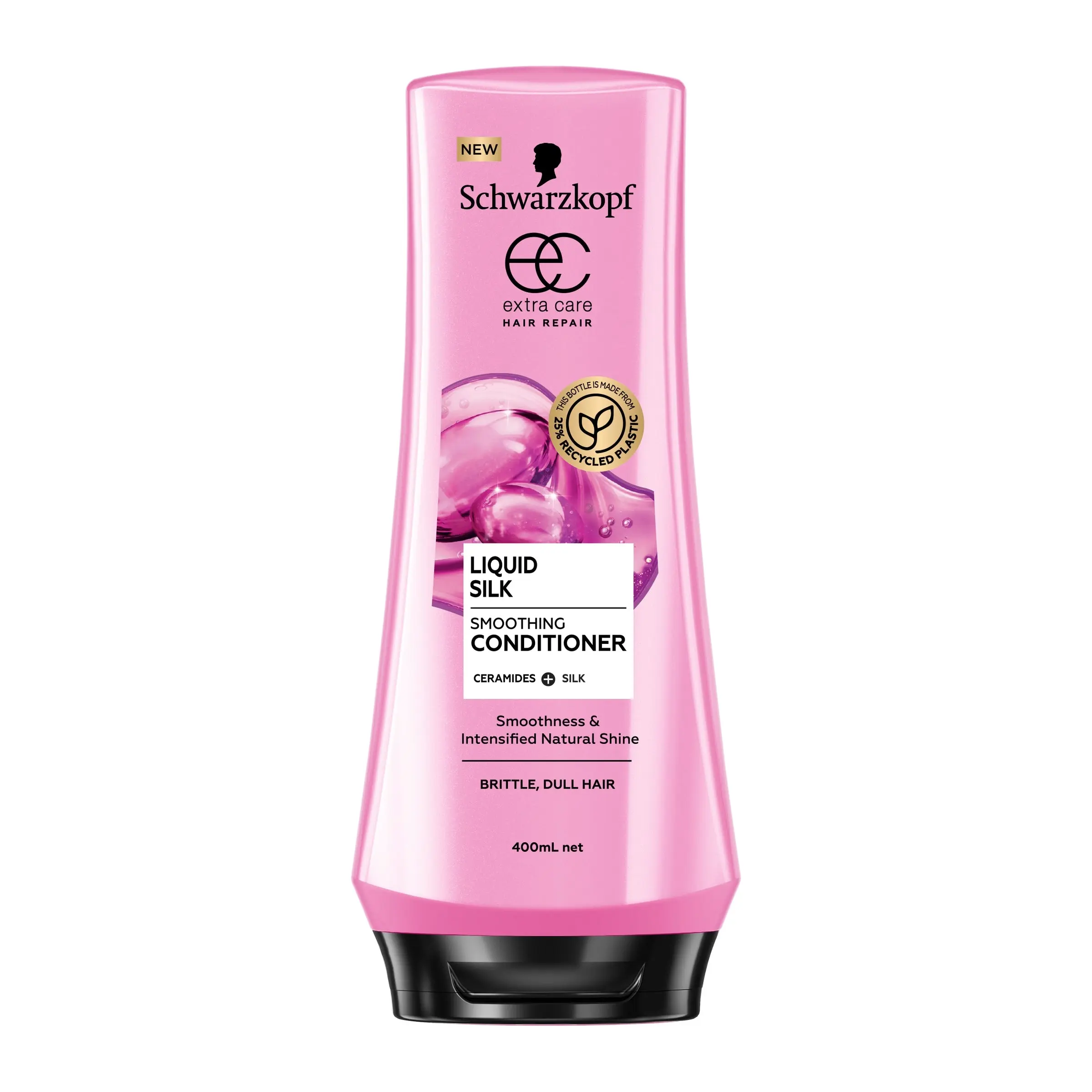Schwarzkopf Extra Care Conditioner Liquid Silk 400ml - Beauty