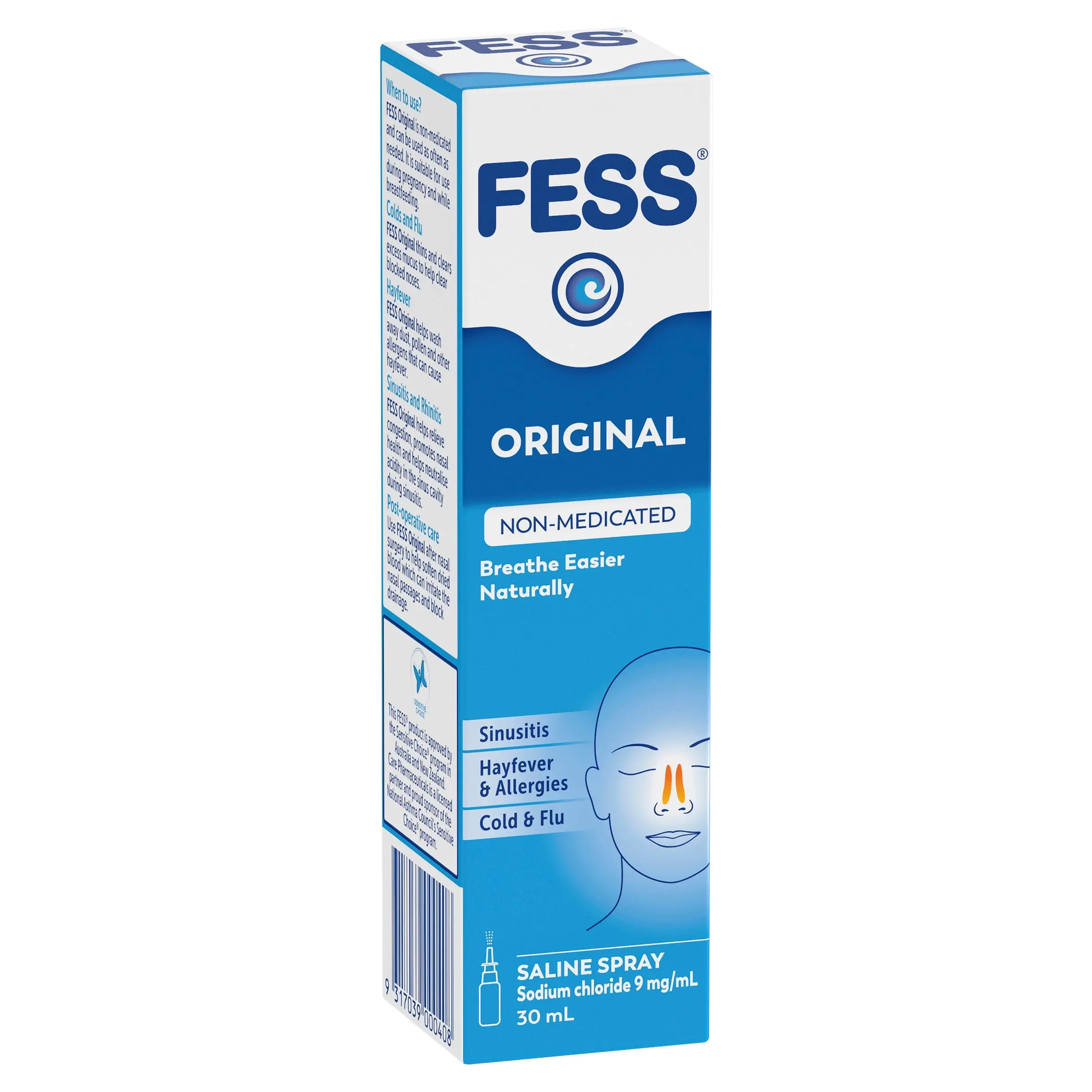 Fess Nasal Spray 30ml - Health