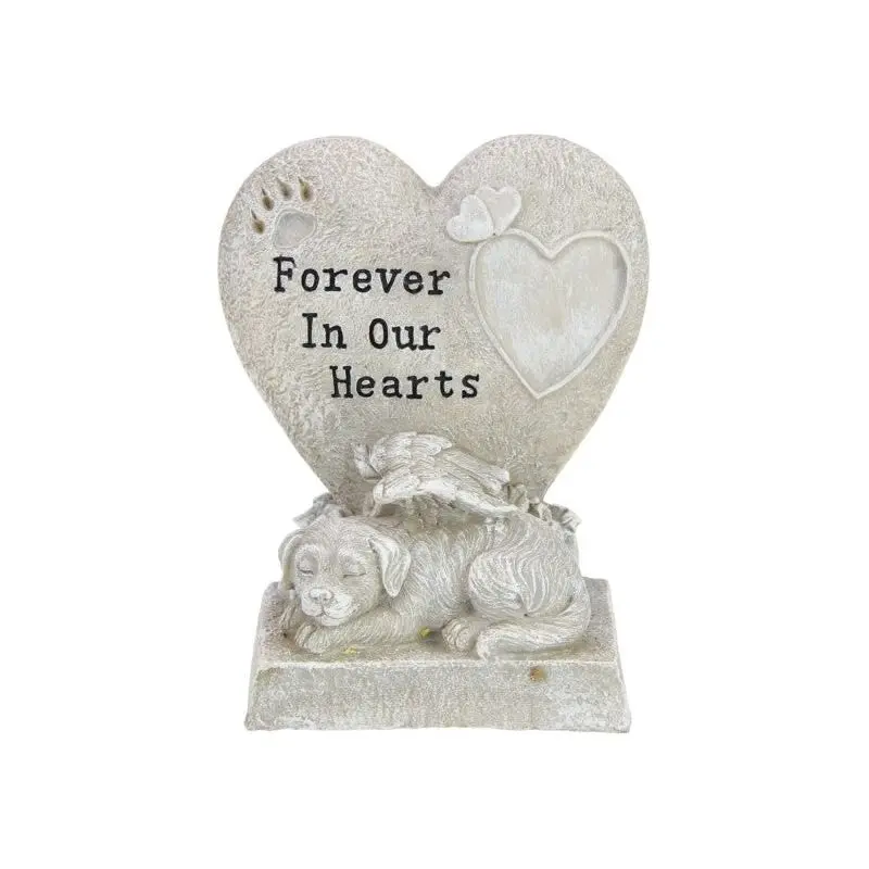 Memorial Dog With Love Heart - Home & Garden