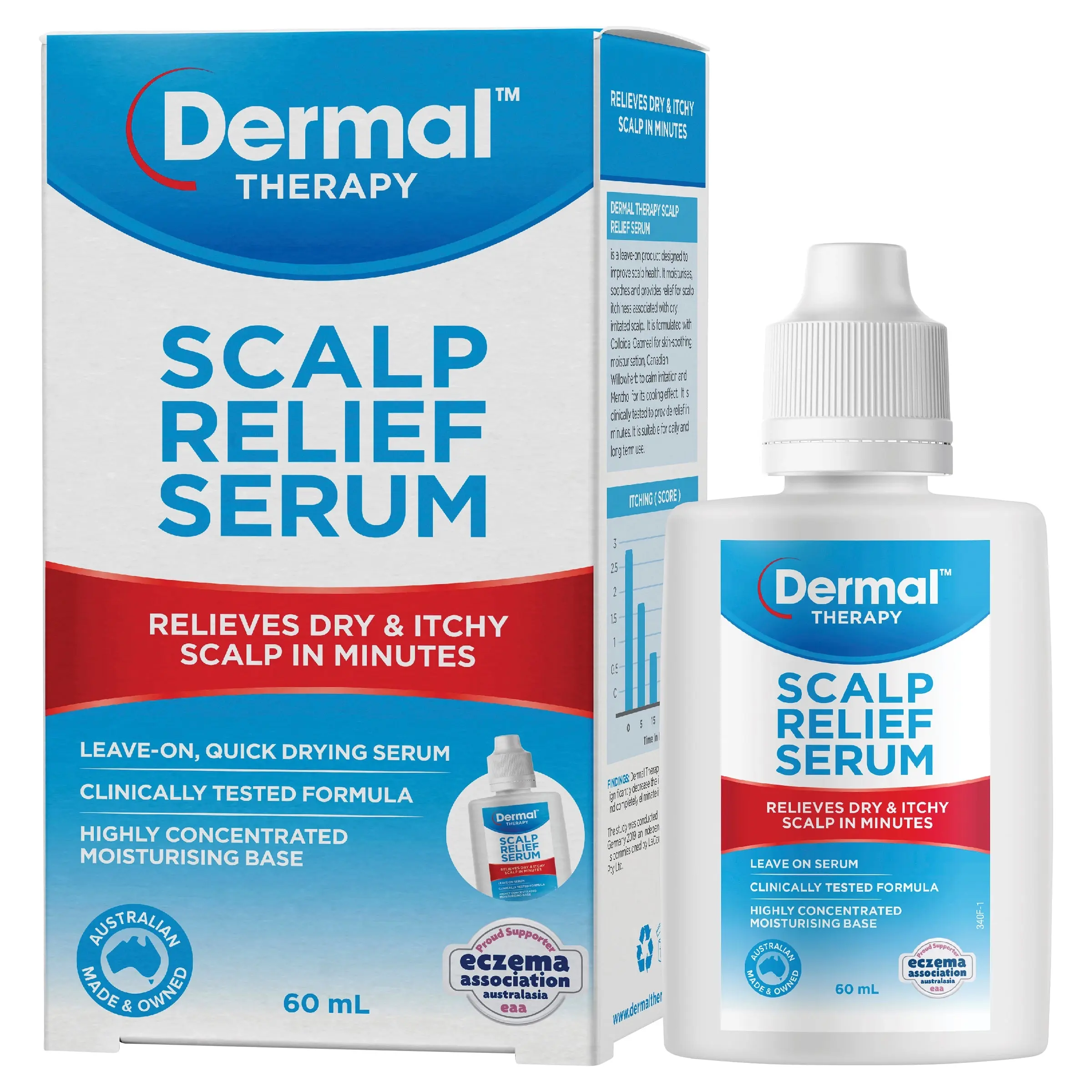 Dermal Therapy Scalp Relief Serum 60ml - Health