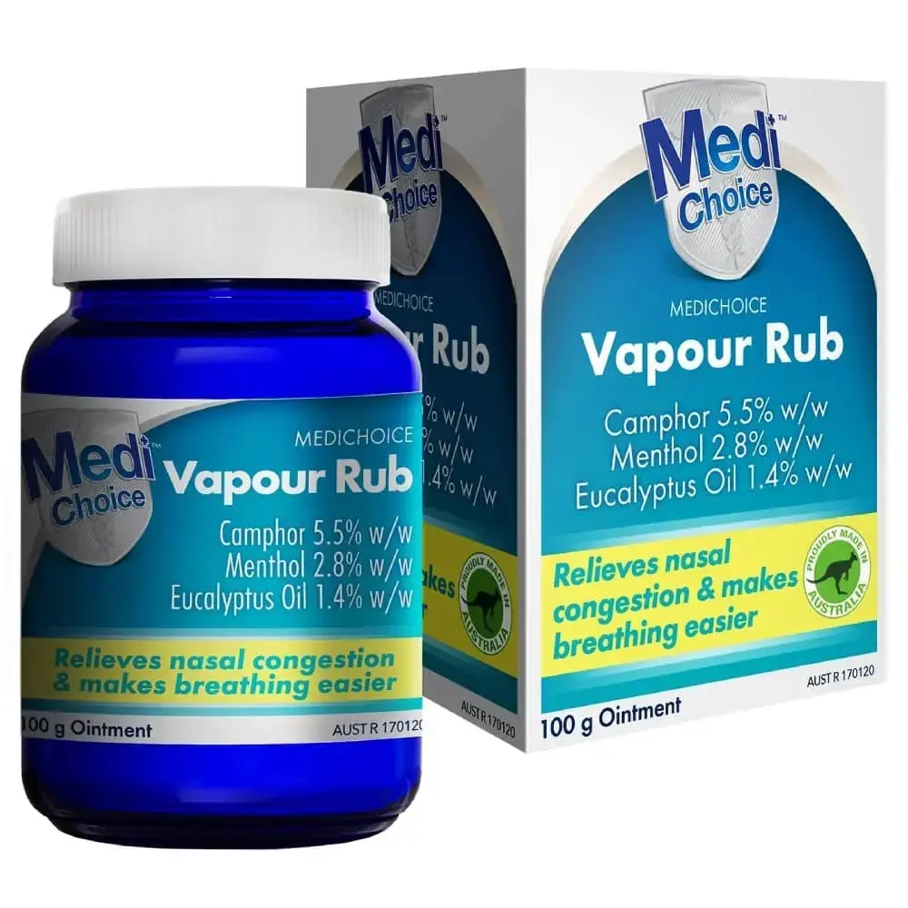 MediChoice Vapour Rub 100g - Health