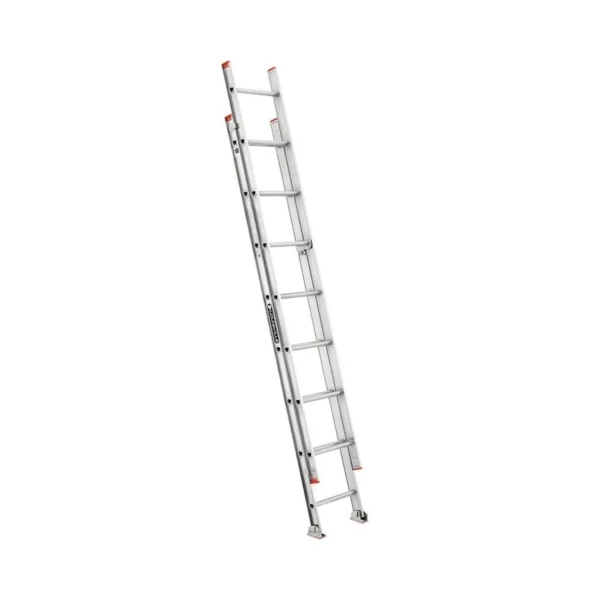 L-2321-16 16 ft. Extension Ladder, 193 in. Reach, 200 lb, Aluminum