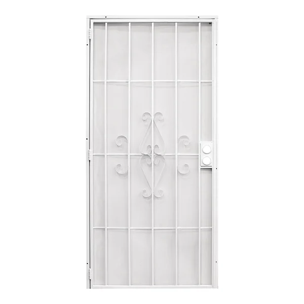 36 in x 80 in, Regal, White, Steel, Security Door - Precision
