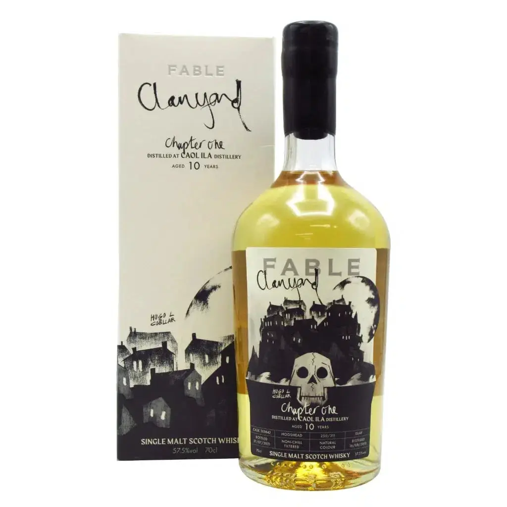 Caol Ila 2010 Aged 10 Years (Fable Chapter 1) Single Malt Scotch Whisky 700ml - Alcohol