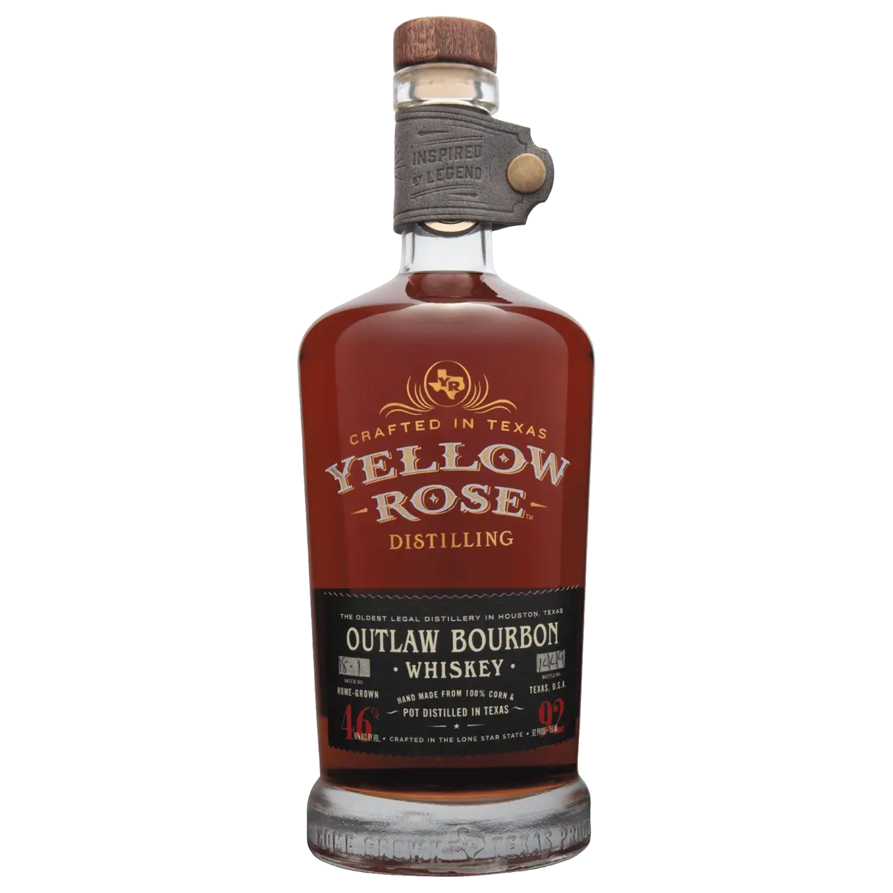 Yellow Rose Outlaw Bourbon Whiskey 700ml - Alcohol