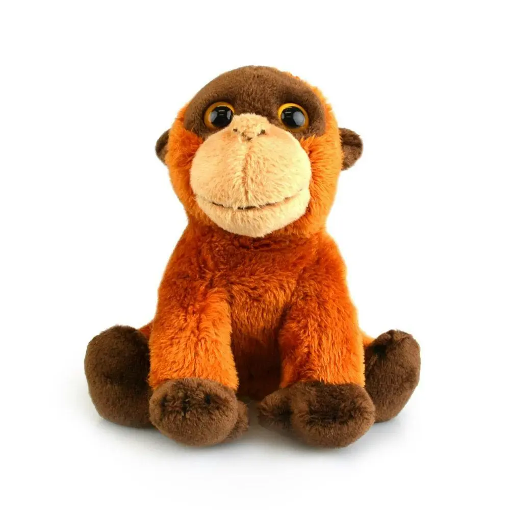 Lil Friends 15cm Orangutan Kids/Children/Toddler Soft Plush Animal Toy Red 3y+ - Toys & Games