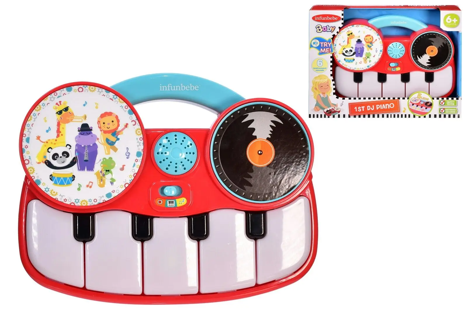 Infunbebe My First Dj Piano - Toys & Games