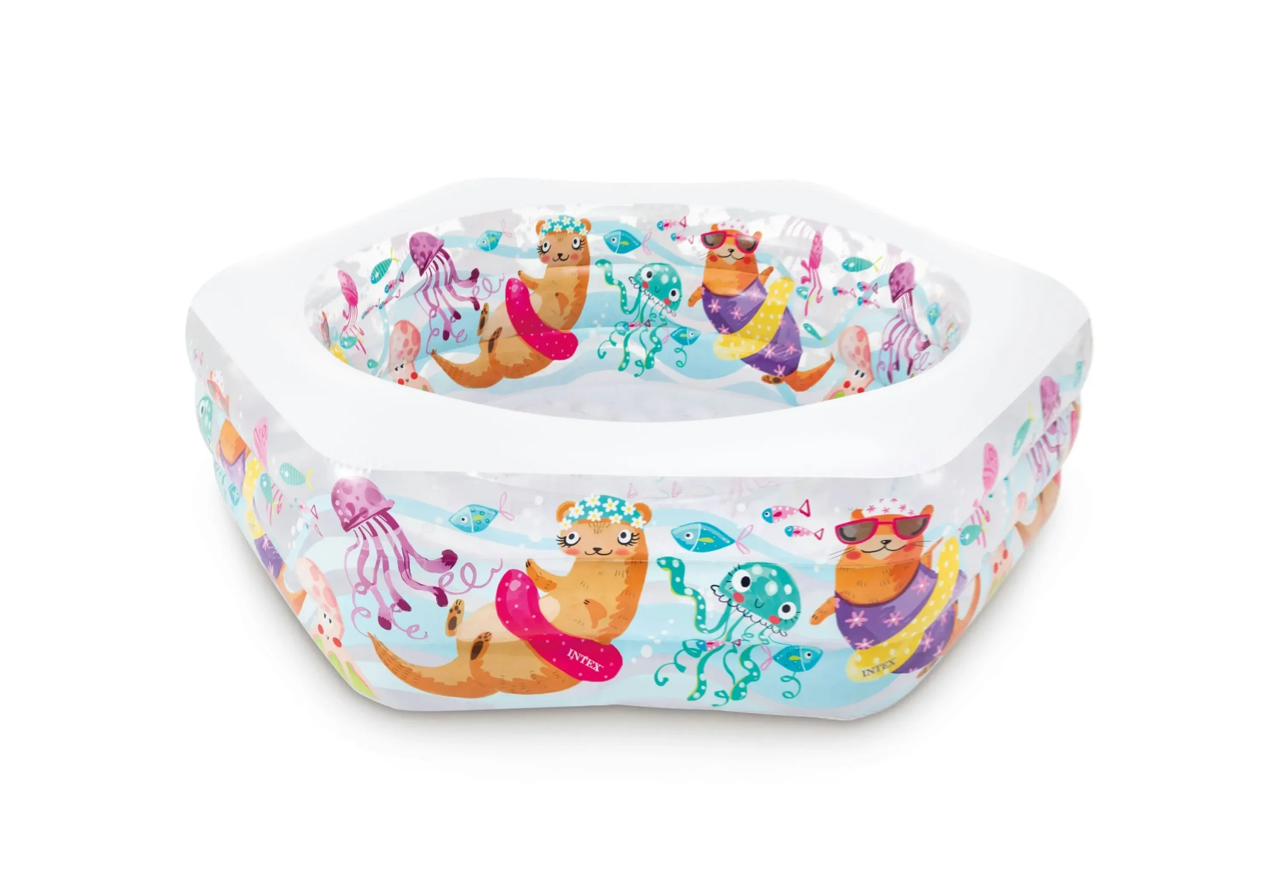Intex Deluxe Happy Otter Pool 1191cm x 178cm x x61cm 56493 - Home & Garden