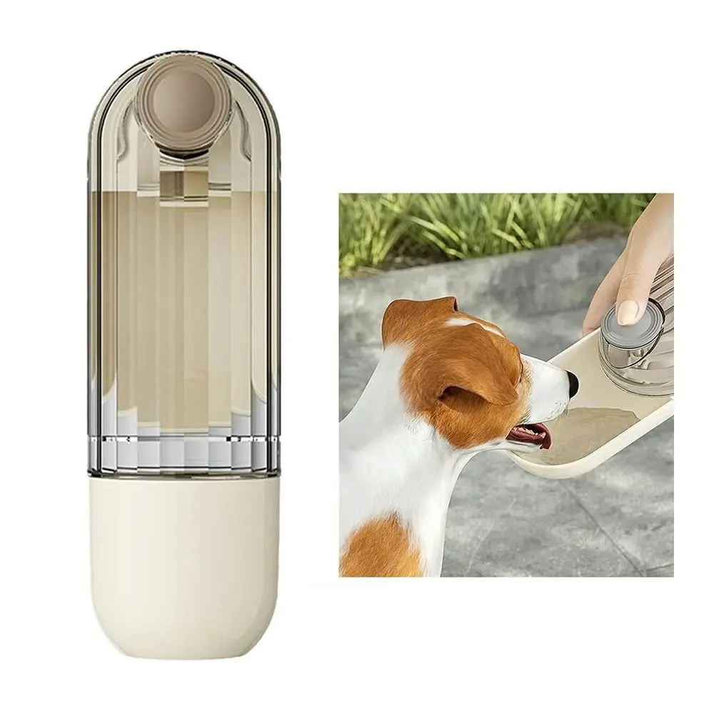 Pet Water Bottle Bowl Food Container Dog Drink Cup Foldable Drinking Dispenser - Pets