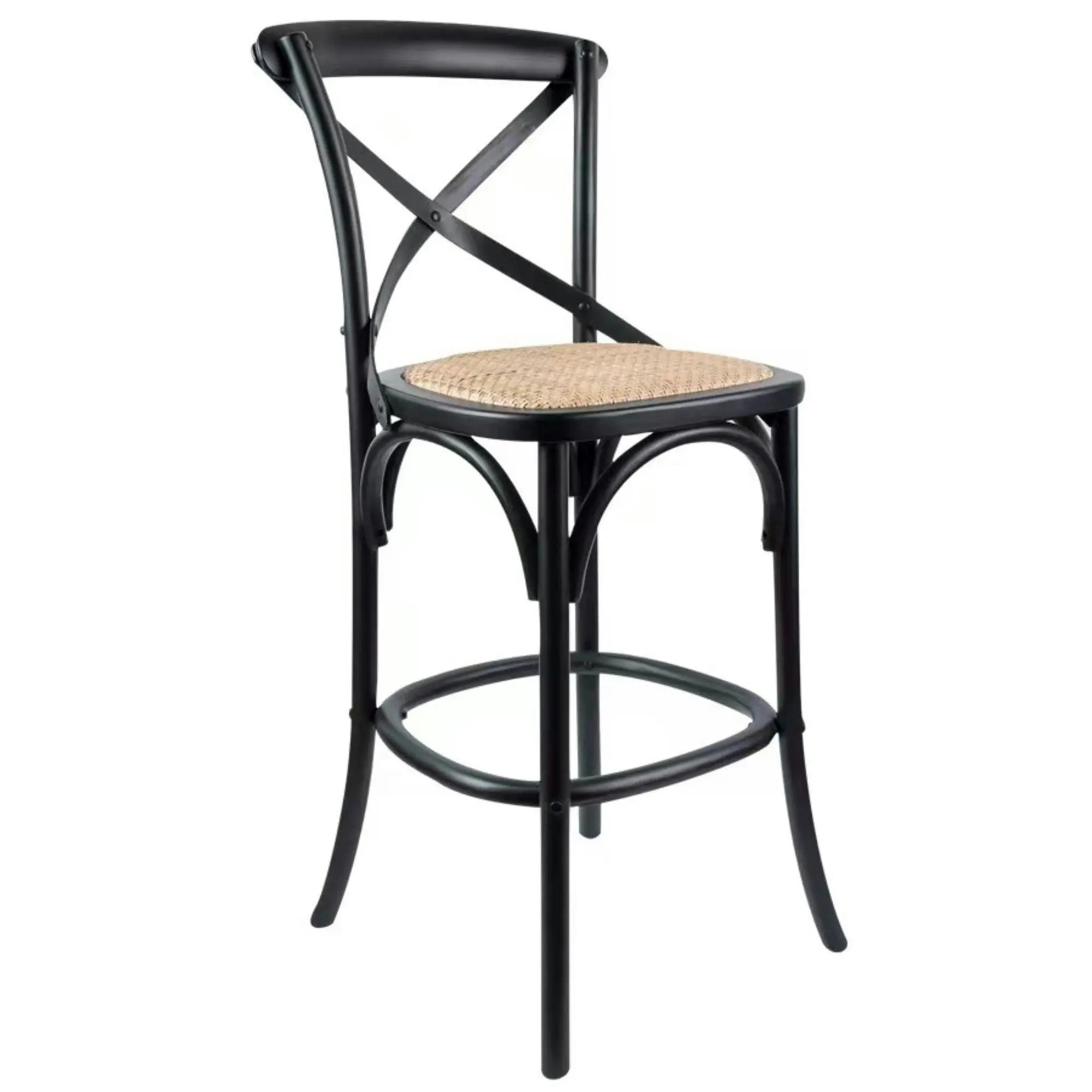Aster Bar Stools Chair Black - Furniture
