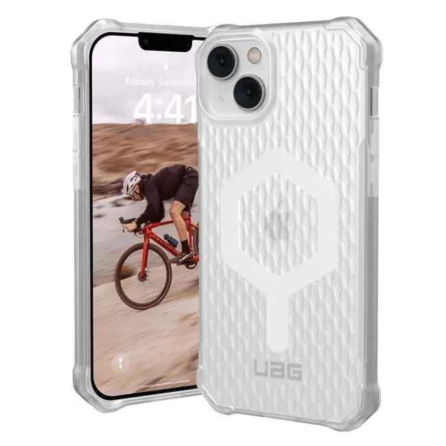 UAG Essential Armor MagSafe Case (Suits iPhone 14 Plus) - Frosted Ice