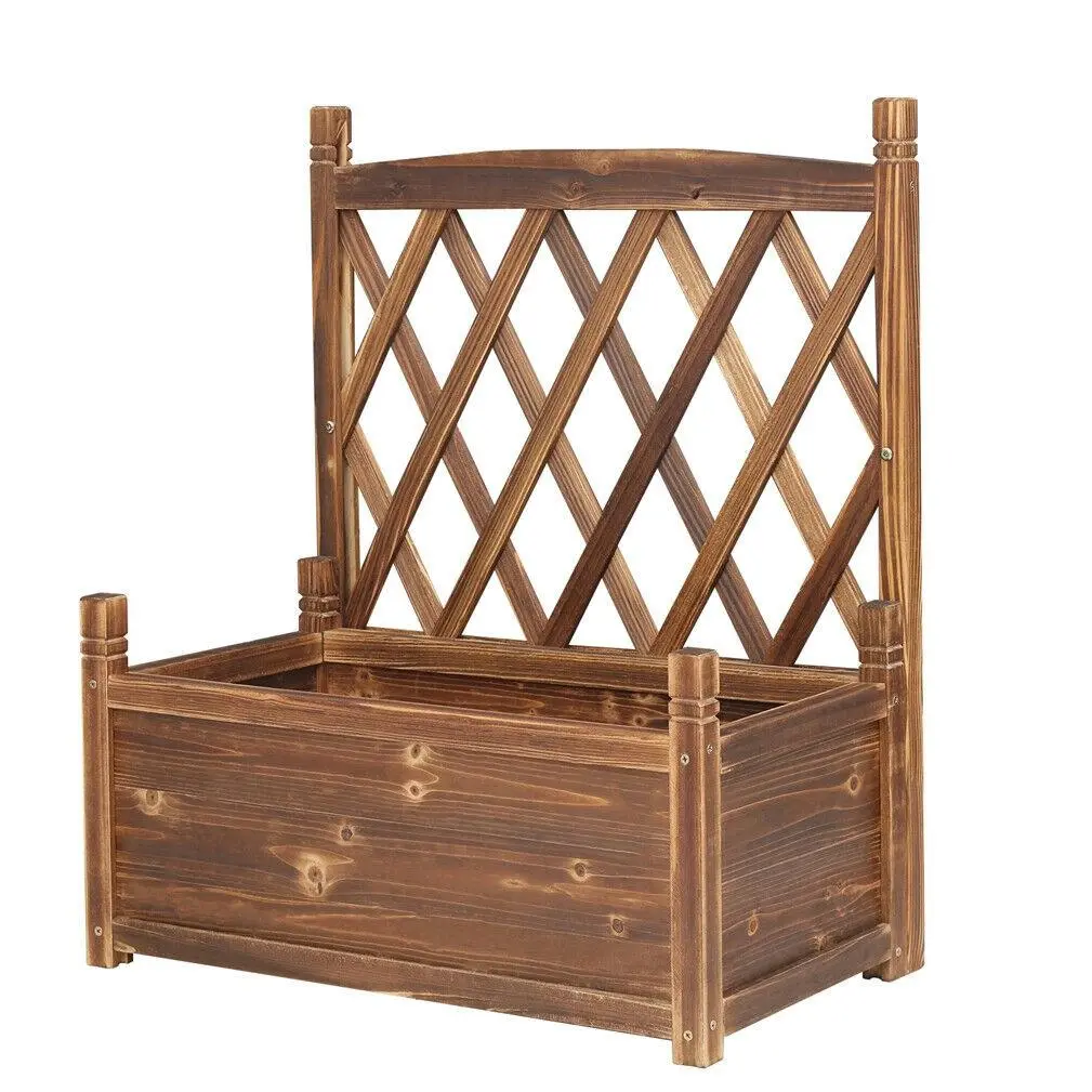 Enchanting Trellis Planter for Climbing Beauty - Home & Garden