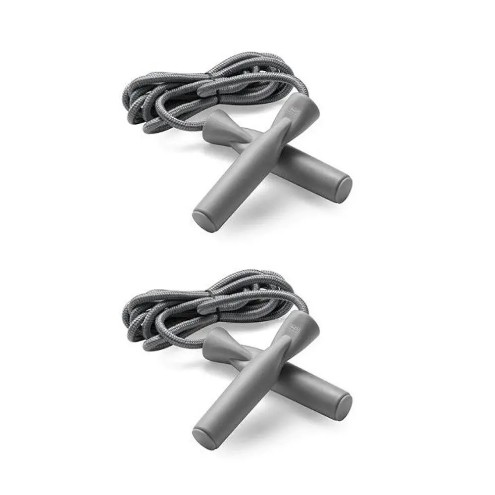 2x Body Sculpture 275cm Nylon Skip/Jump Rope Fitness Workout w/ Plastic Handles - Sports & Outdoor